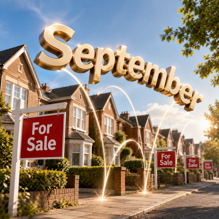 September property market bounce with UK homes for sale as landlords consider selling before the Autumn Budget