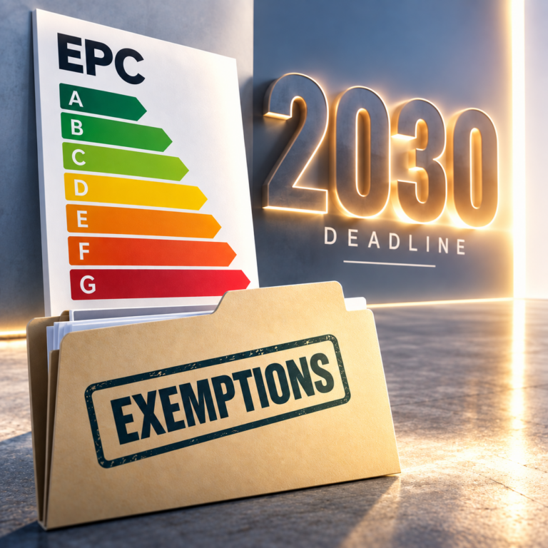 EPC exemptions and 2030 deadline highlighting challenges for landlords with older rental properties