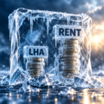 Frozen LHA support falling behind rising private rents for low-income renters