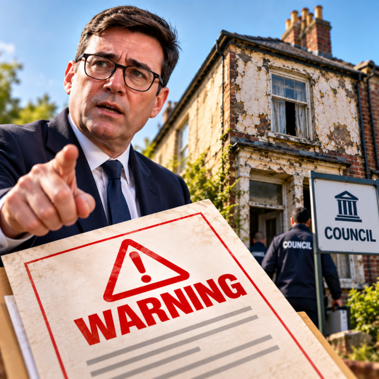 Council warning over a poorly maintained rental property as tougher action against landlords is proposed.