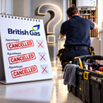 British Gas HomeCare appointments repeatedly cancelled while a heating engineer works on a hot water system