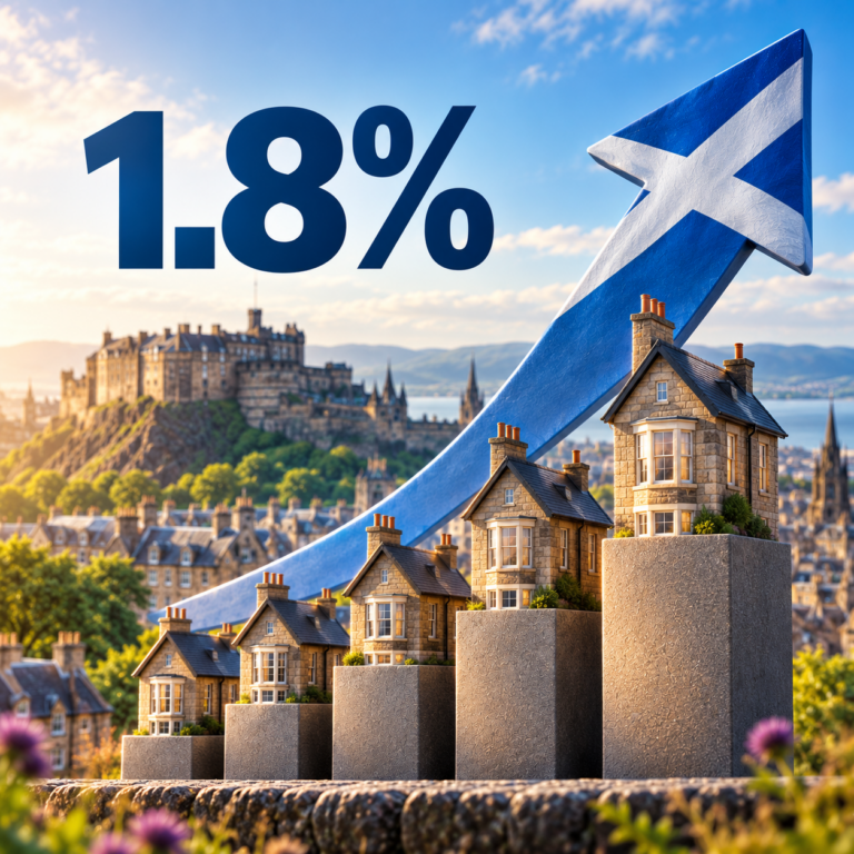 Scotland house prices rise 1.8% as the property market remains stable