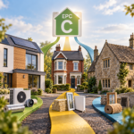 EPC C reforms for rental homes showing retrofit options for modern, traditional and older properties