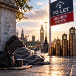 Rising private rents and rough sleeping highlight the housing affordability crisis in London