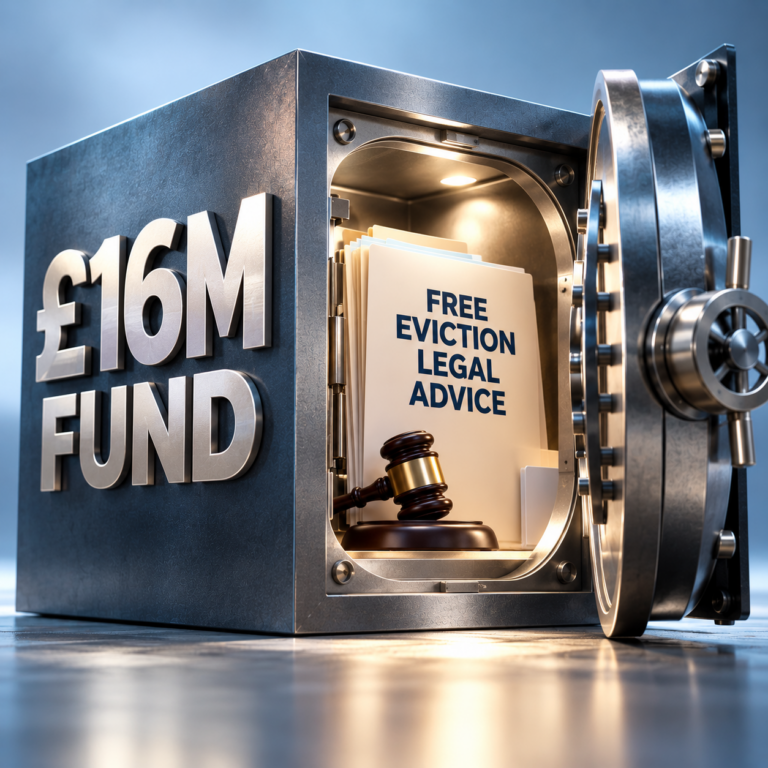 £16m legal support fund offering free eviction advice to renters in England and Wales