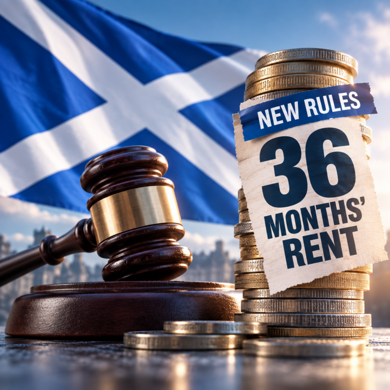 Scottish eviction rules increase wrongful termination compensation to up to 36 months’ rent